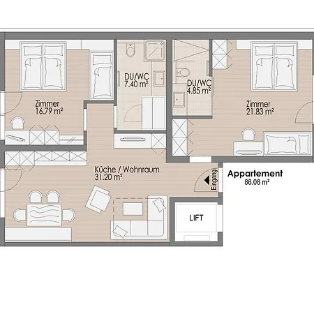 Lux Appartements Ischgl Room photo